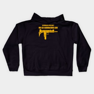 Uzi submachine gun Kids Hoodie